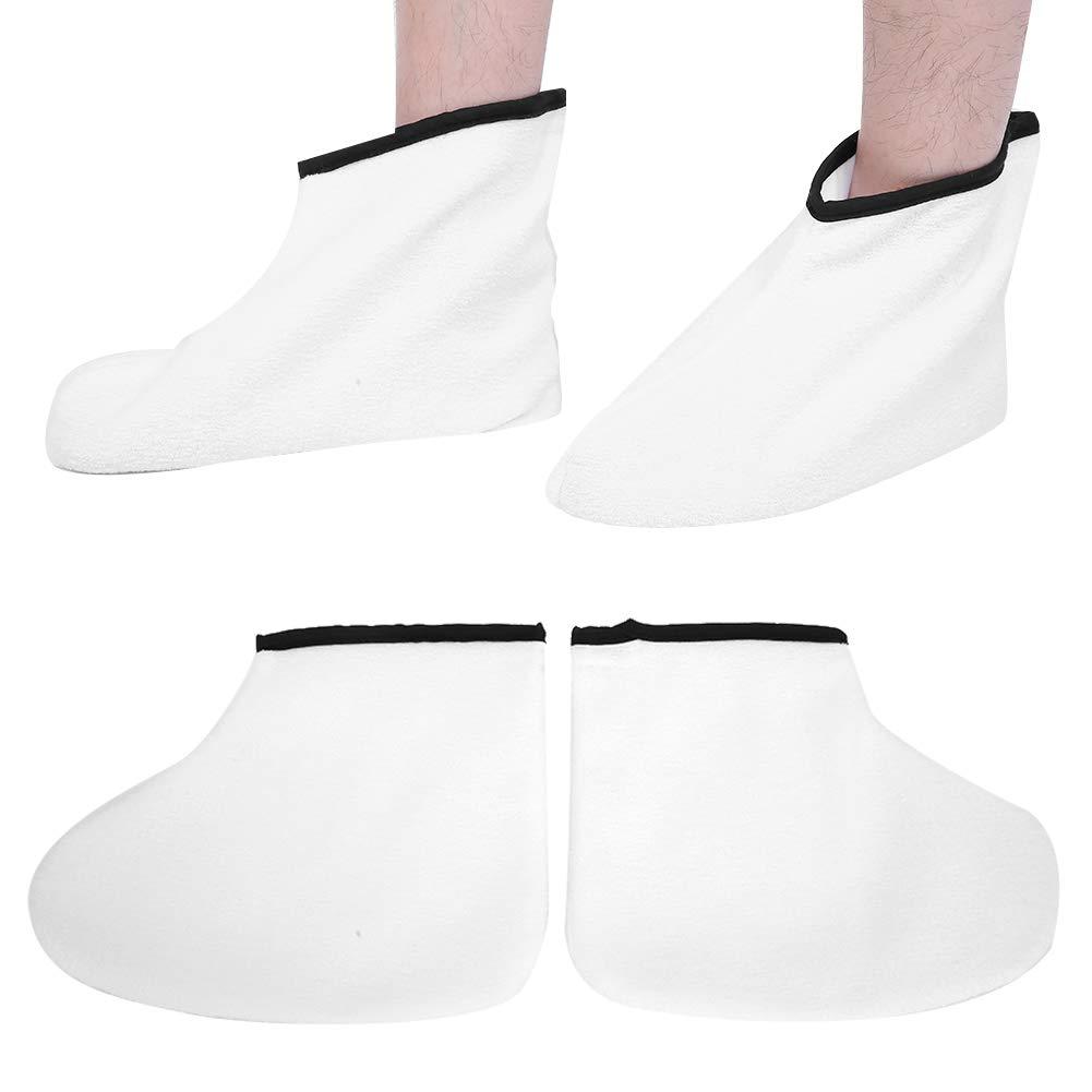 ZAICOLER Paraffin Wax For Feet, Paraffin Wax Booties with Adjustable Ankle Fit Cotton Foot Care For Spa Treatment At Home