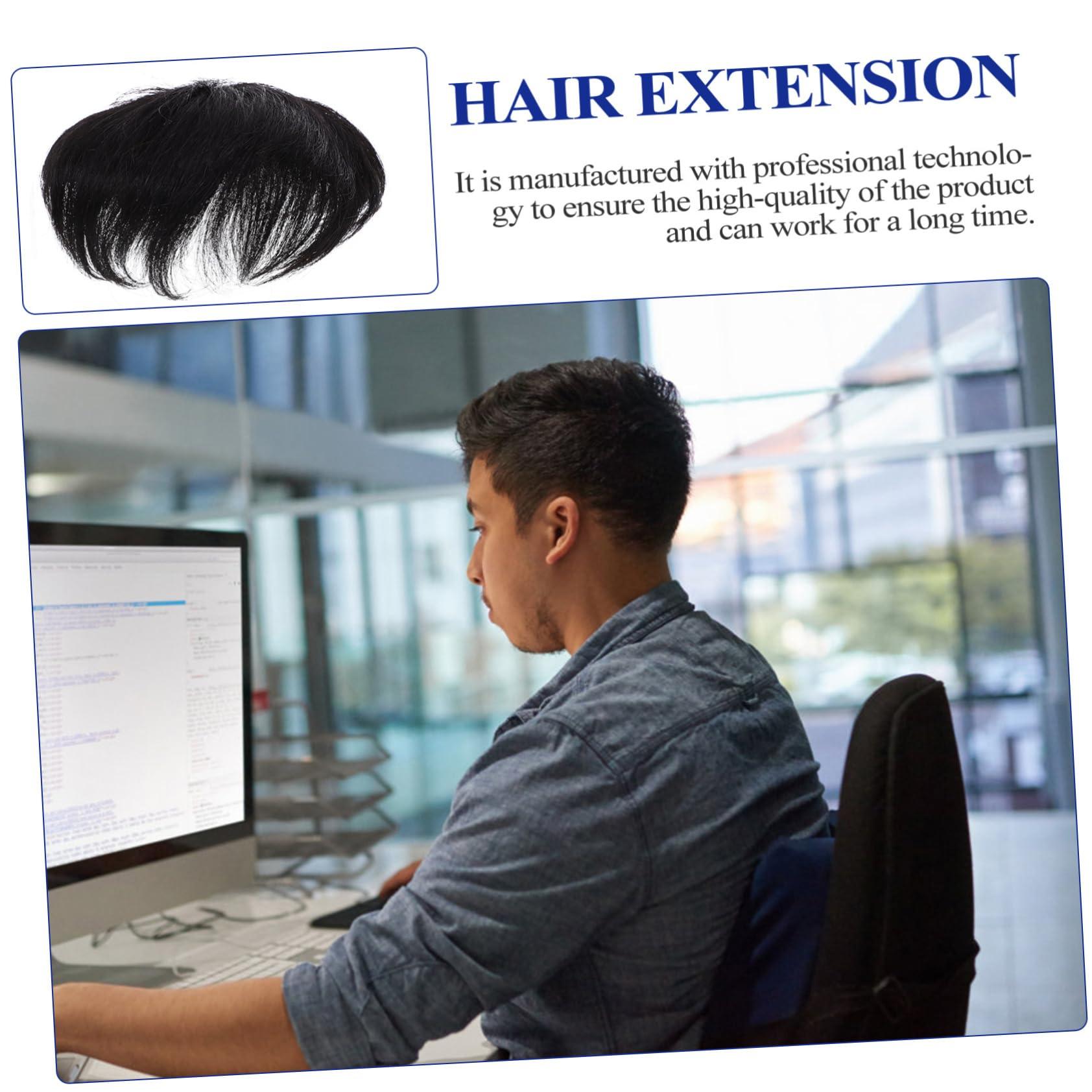 CALLARON CALLARON Black Wig Womens Headbands Mens Headband Black Mens Wig Male Hair Wigs Men Full Wig Black Male Wig Hair Replacement Wig for Daily Wear Party Womens Headbands Mens Headband Afro Wig