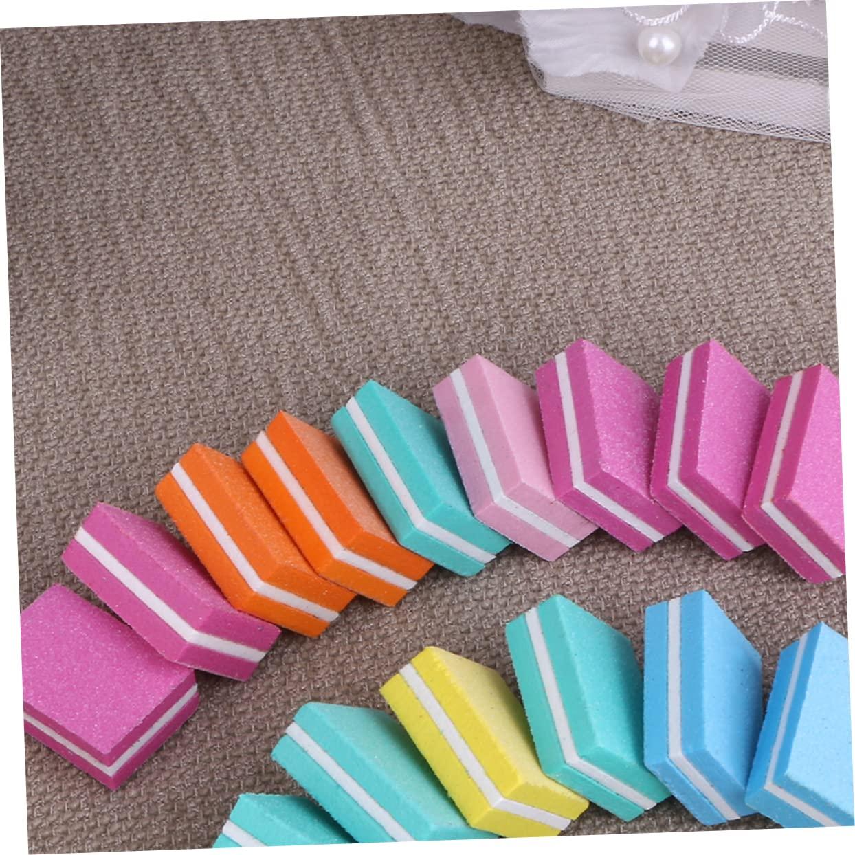 SOESFOUFU SOESFOUFU Nail File Set 10pcs Mini Nail Files and Buffers Sponge Nail Art Tool for Nail Sanding