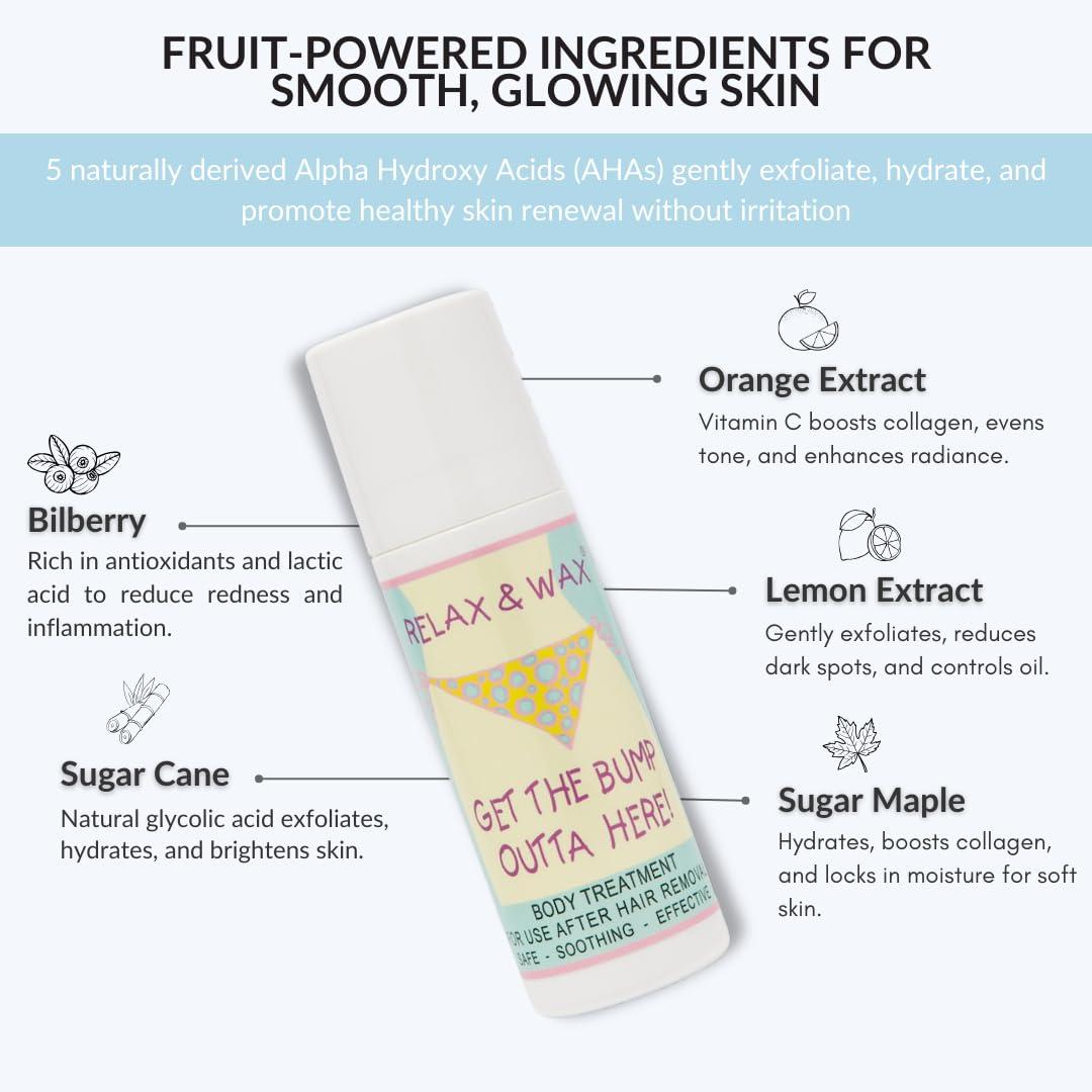 Relax and Wax Relax and Wax Get the Bump Outta Here