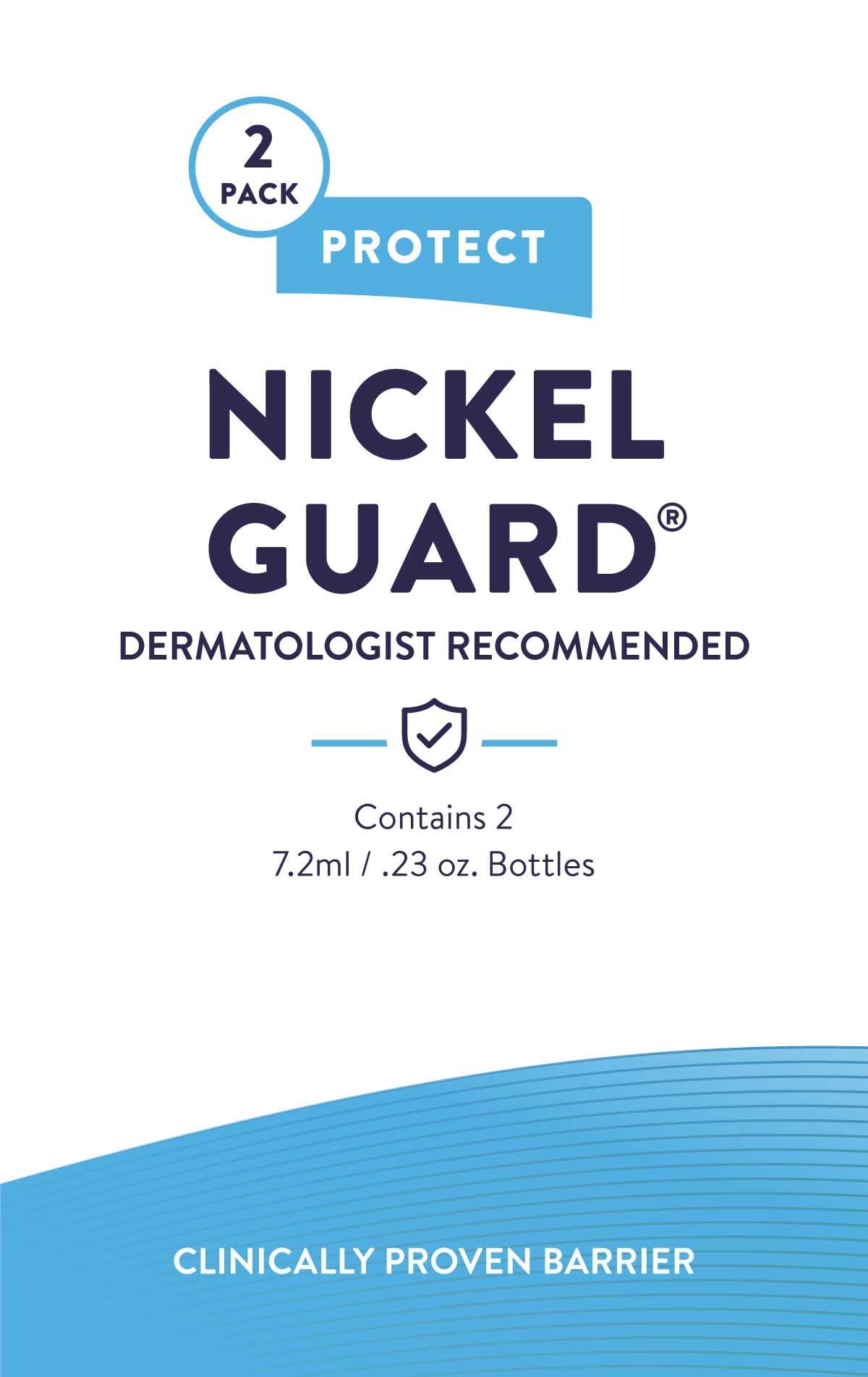 Nickel Smart Nickel Guard 2-Pack | Clinically Proven Clear Coating, Stops Nickel Contact