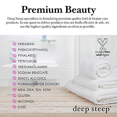 Deep Steep Deep Steep Bubble Bath, 10 oz (Lemon Cream)