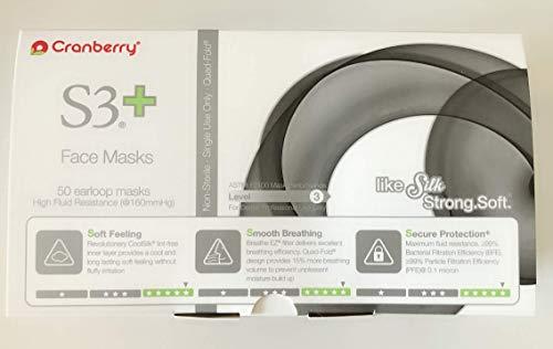 N'iceshop Cranberry S3 Face Mask - 50/Box