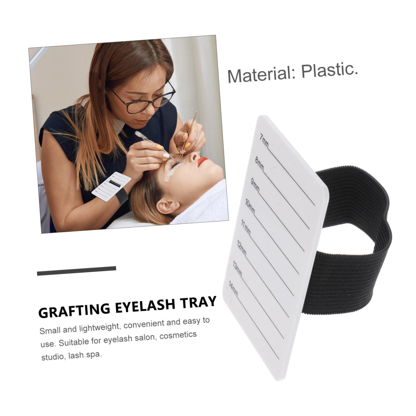 Mikinona Mikinona Lash Beds for Eyelash Tech 1pc Eyelash Display Board Hand-held Portable Lash Stand Plate