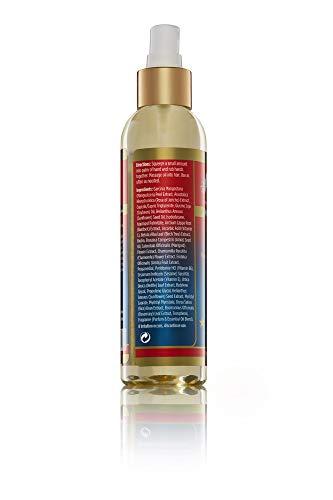 The Mane Choice The Mane Choice A-MAZ-ZON HAIR DAY - RADIANT REFLECTIVE OIL - Lightweight Shine Booster that Helps Retain Moisture, Flyaway-free - Infused with Biotin, Rose of Jerico, Amla Oil, Vitamins C,D,E (8 OZ)