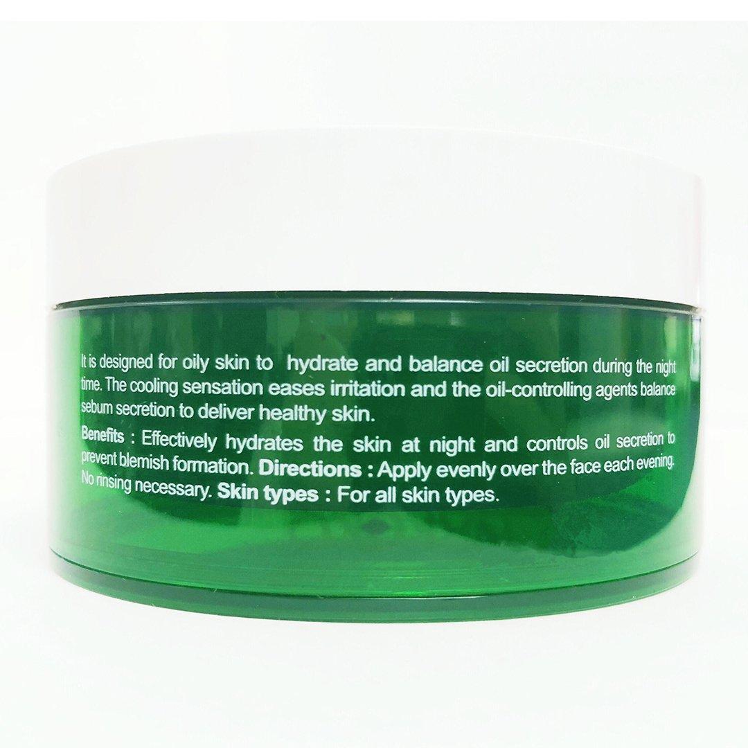 Naruko Naruko Tea Tree Overnight Sleep Gelly, Sleeping Facial Mask, Skin Care for Hydrating, Pore Refining and Relxation, 2.8 oz, 80g
