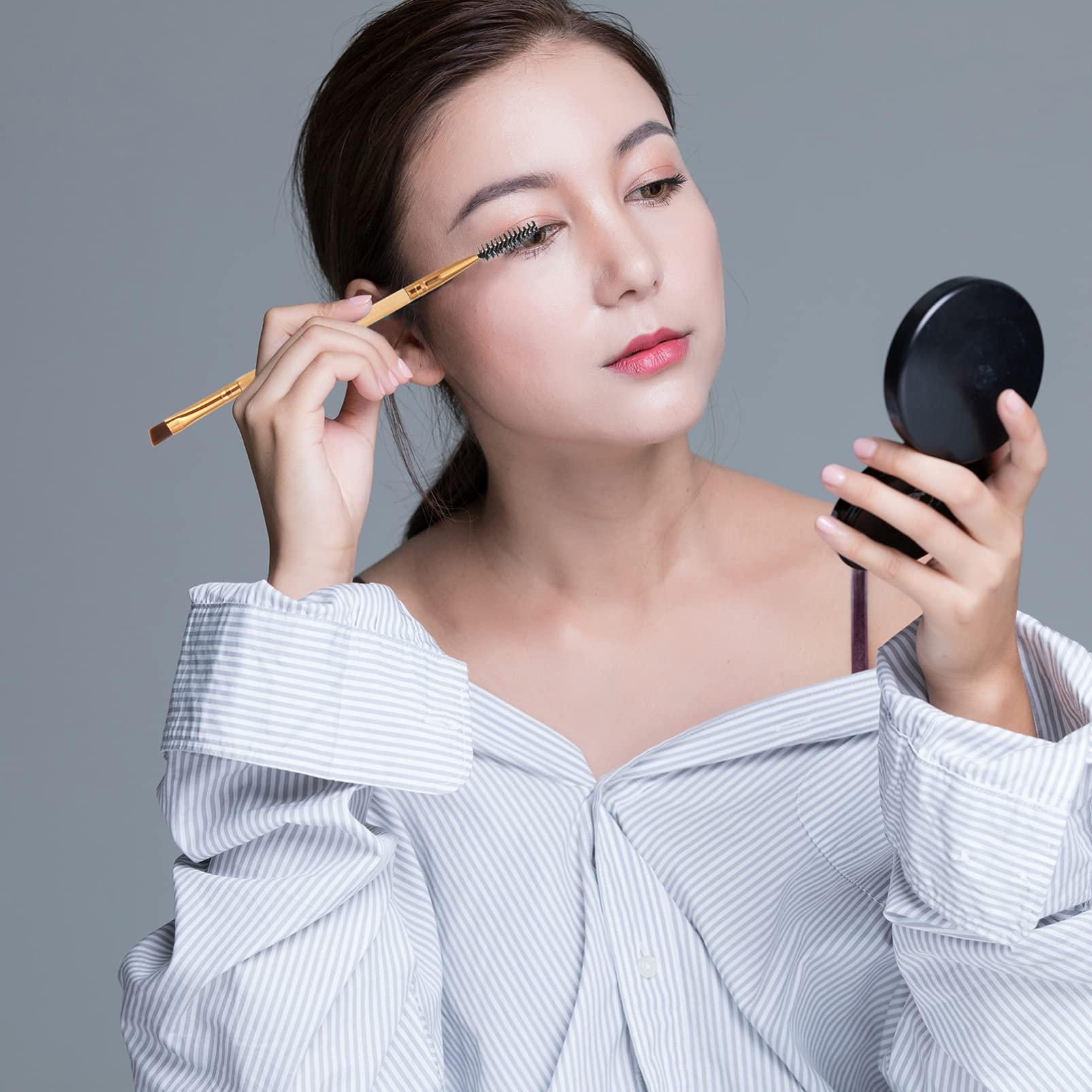 WOONEKY WOONEKY 6Pcs Women's Makeup Brushes Angled Spoolie Eyebrow Tools for Lovers