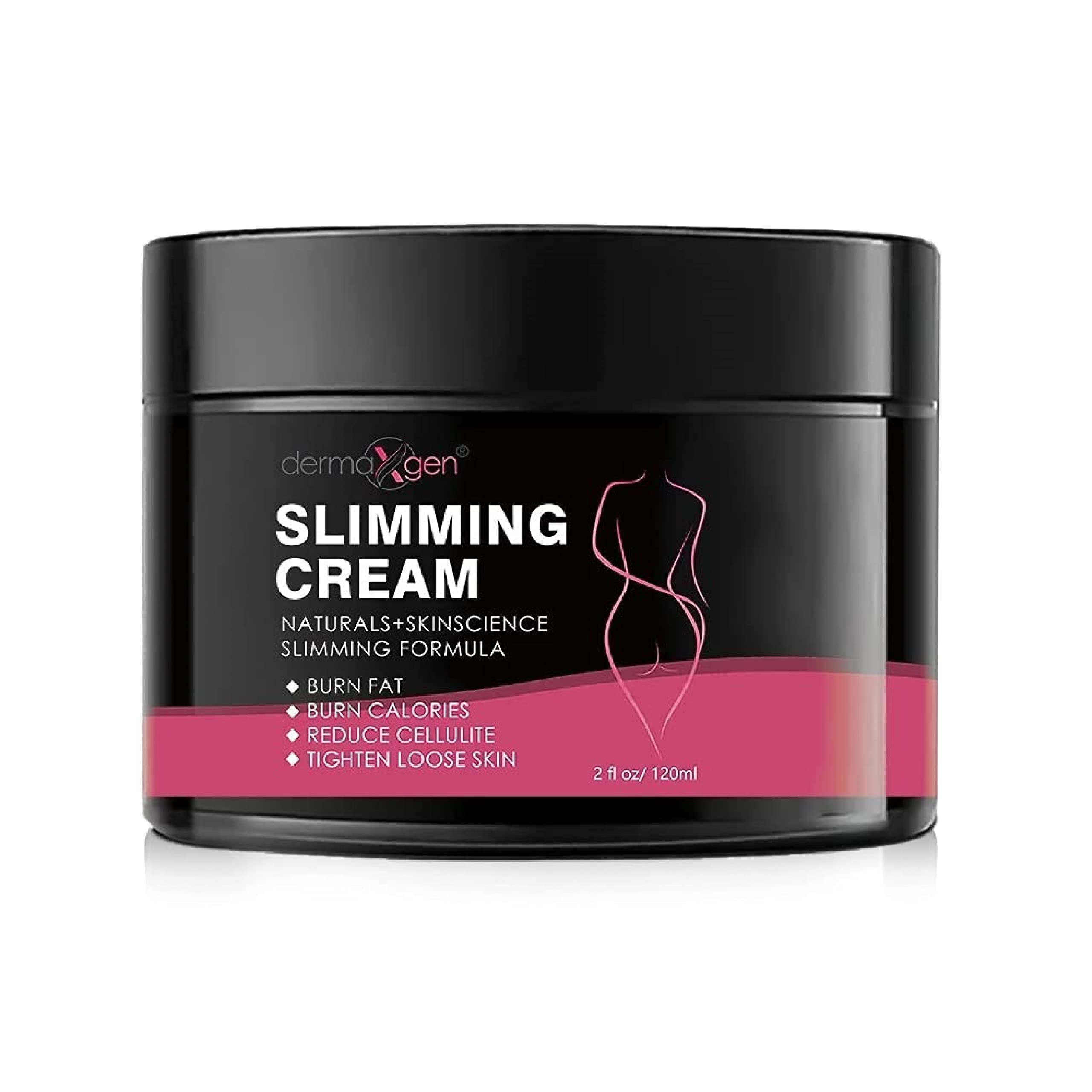 DERMAXGEN Dermaxgen Slimming Cream For Tummy, Abdomen, Belly and Waist Firming Cream - 100% ORGANIC NATURAL Anti Cellulite Cream - Natural Ingredients