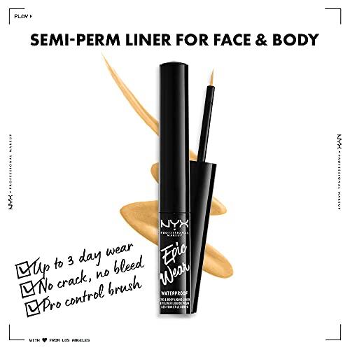 NYX PROFESSIONAL MAKEUP NYX PROFESSIONAL MAKEUP Epic Wear Liquid Liner, Long-Lasting Waterproof Eyeliner - Yellow