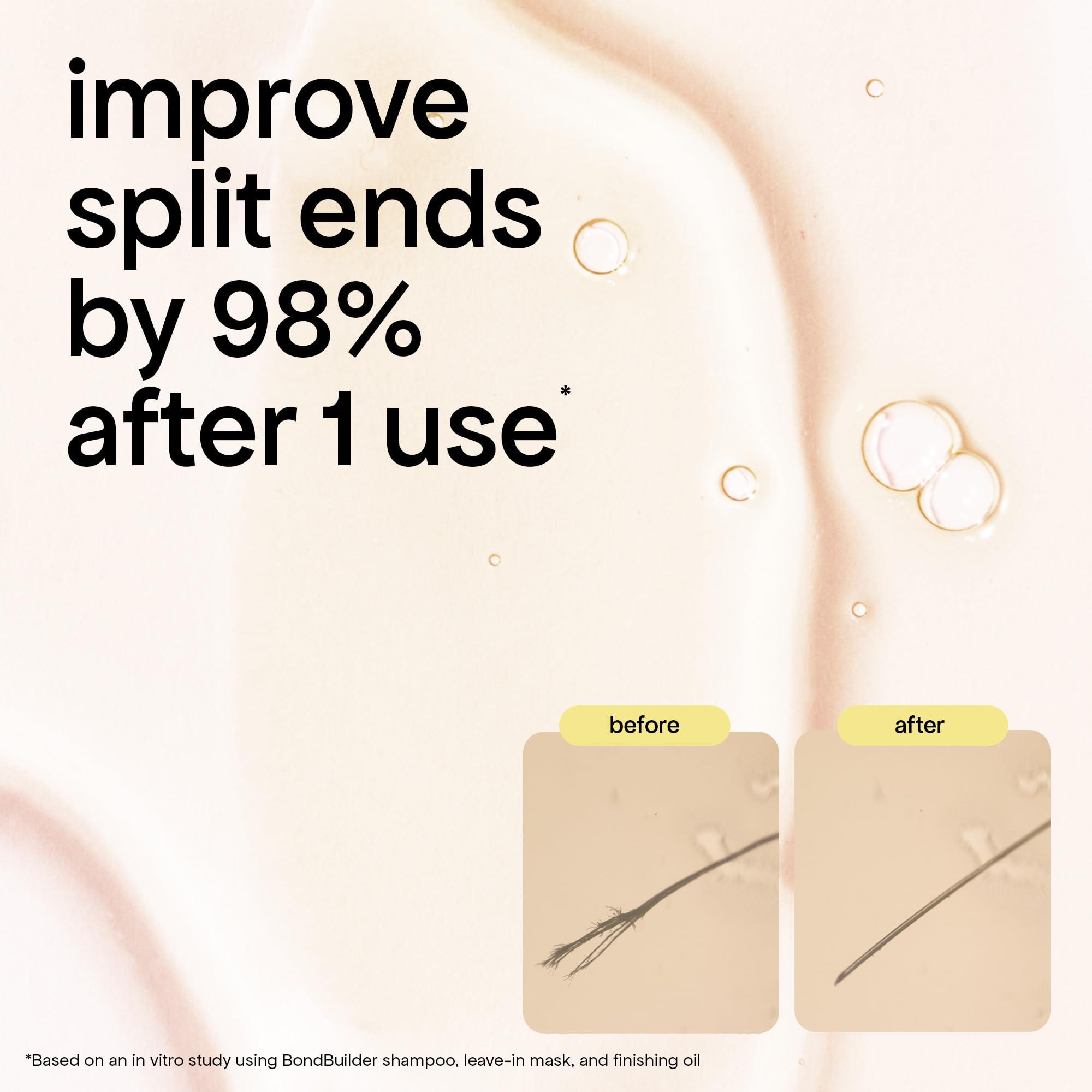 BONDIBOOST BONDIBOOST Rapid Repair Bond Builder + Finishing Oil [1.86 fl oz], Hair Oil for Damaged Hair, Strengthening & Nourishing Formula for Smoother + Healthier + Shinier Results