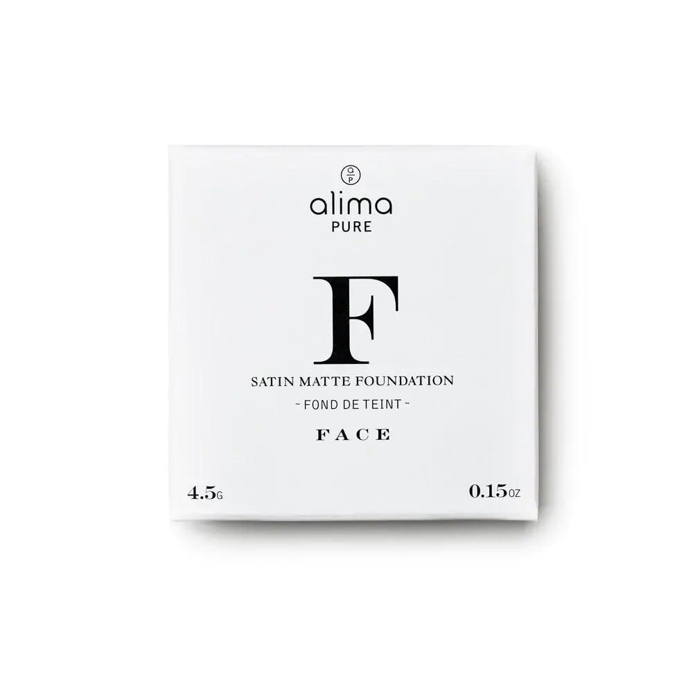 Alima Pure Alima Pure Matte Foundation Loose Mineral Powder Foundation Makeup, Loose Powder Makeup Oil Free Talc Free Powder, Natural Makeup Mineral Foundation Full Coverage Natural Foundation Powder .23 oz/6.5g