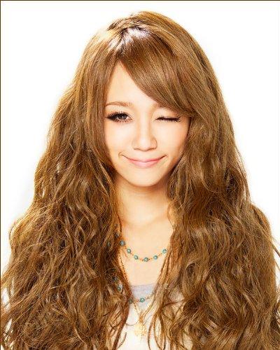 Prisila Prisila Priscilla FX-07 Rich Layered Bangs Wig, Heat Resistant, LiYE Princess Yellow