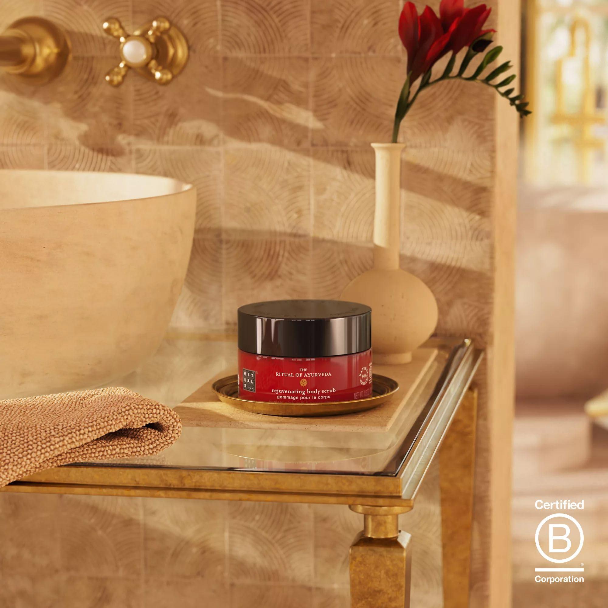 RITUALS RITUALS The Ritual of Ayurveda Body Scrub - Exfoliating Scrub with Punjabi Pink Salt & Sweet Almond - 10.5 Oz