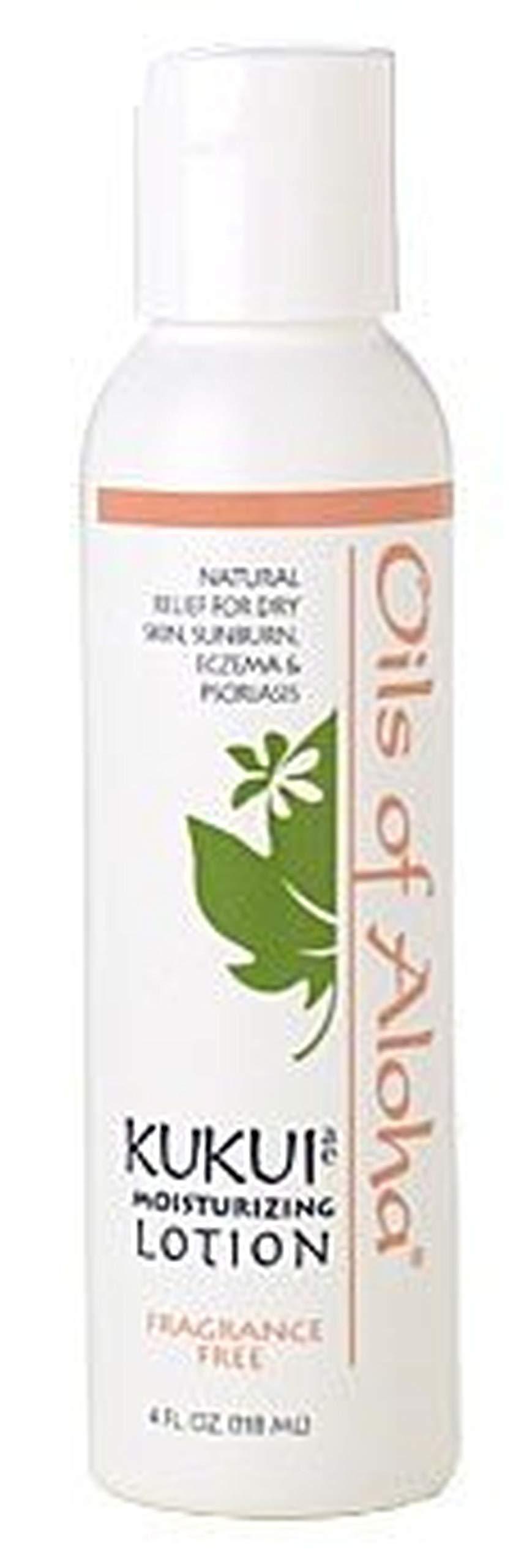 Oils of Aloha Kukui Moisturizing Lotion (Unscented) by Oils of Aloha - 4oz.