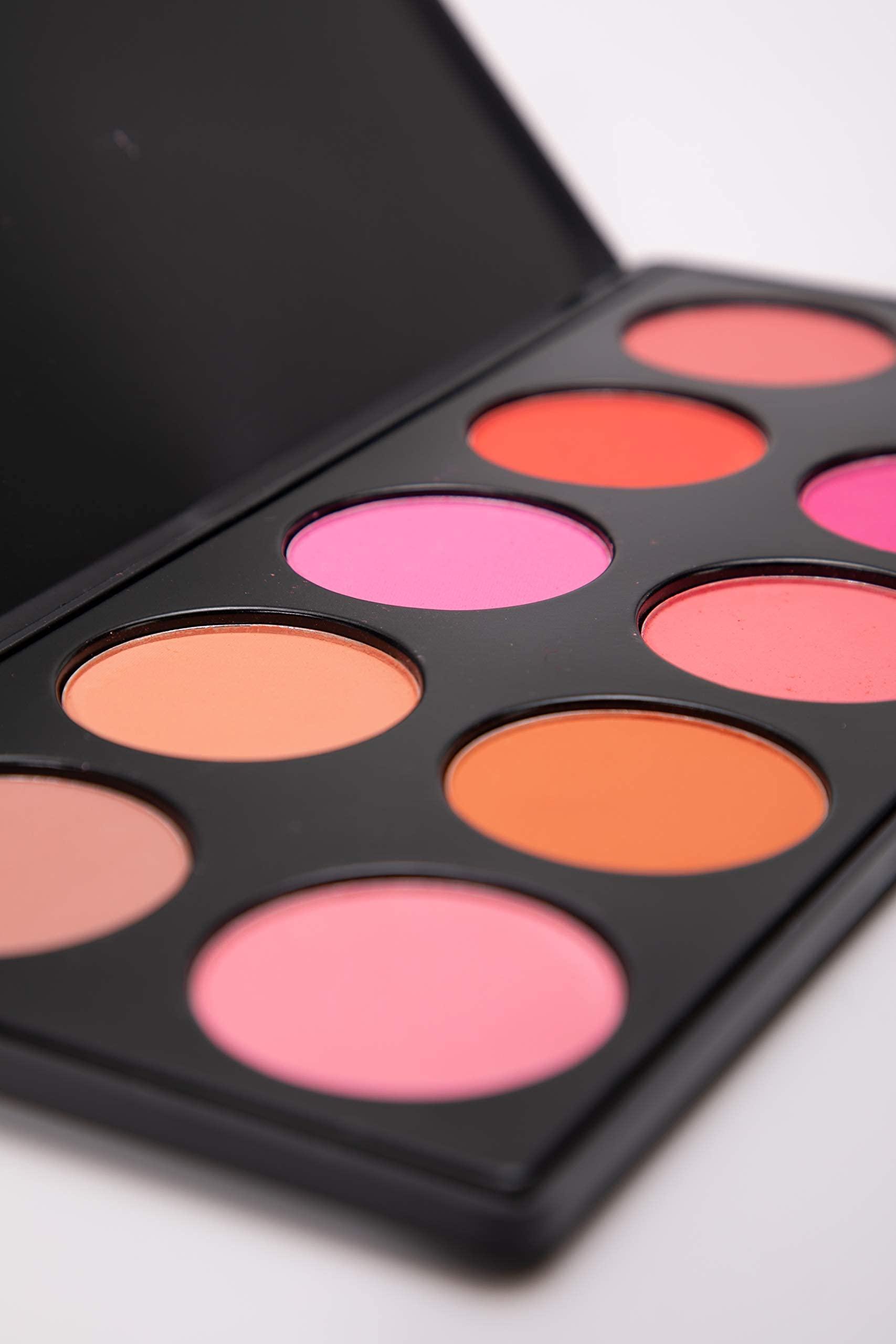 EPILYNX 10 Color Blush Color Palette - Pink Blush, Neutral Colors, Cheeks Blush - Gluten Free and Vegan for Sensitive Skin EpiLynx by Dr. Liia