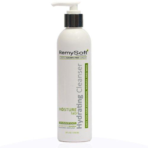 RemySoft RemySoft Moisturelab System - Safe for Hair Extensions, Weaves and Wigs - Salon Formula Shampoo, Conditioner & Serum - Gentle Sulfate-free Lather