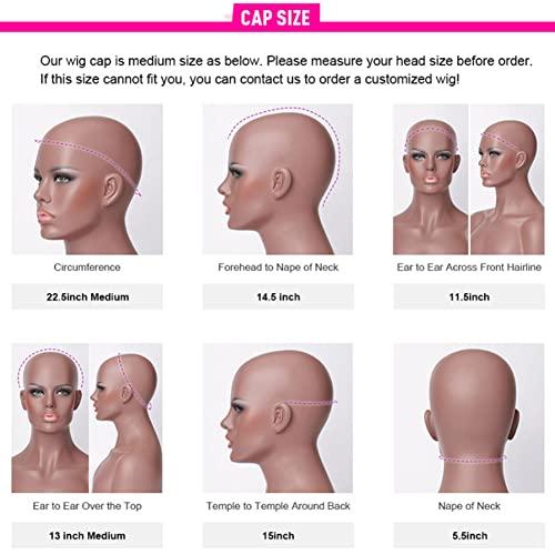 Ruma Hair Glueless Silk Top Lace Front Wig 16inch Curly Highlight Ombre 1bT30 Brown 150 Density Full Deep Wave 5x5 Silk Base Lace Closure Brazilian Virgin Human Hair Wigs