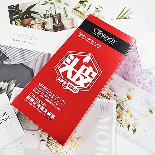 Inspired CL Clinitech Repair Clean Scalp Anti-Dandruff Shampoo, Oil Control Deep Cleansing Nourishing Shampoo, 128ml