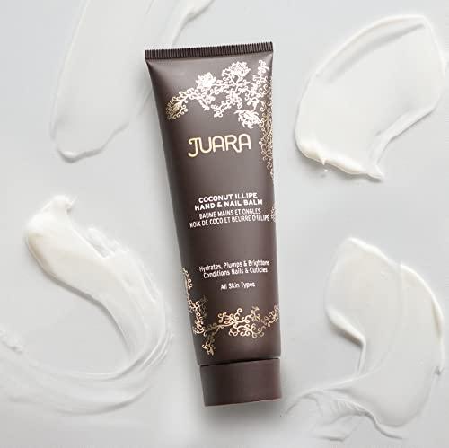 Juara Juara Coconut Oil Hand and Nail Cream Coconut Illipe Hand & Nail Balm  Anti-Aging Hand, Cuticle, and Nail Balm for All Skin Types  100% Paraben-Free, Cruelty-Free