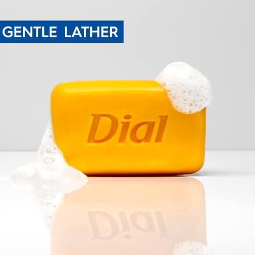 Dial Dial Antibacterial Deodorant Bar Soap, Advanced Clean, Gold, 4 oz, 8 Bars