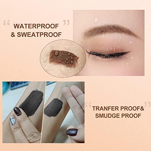 SACE LADY SACE LADY Eye Make Up Set Waterproof Eyebrow Gel with Brow Brushes+ Eyebrow Powder Cream, Long Lasting Pigmented Eye Brow Tinted Corrector Makeup Kit