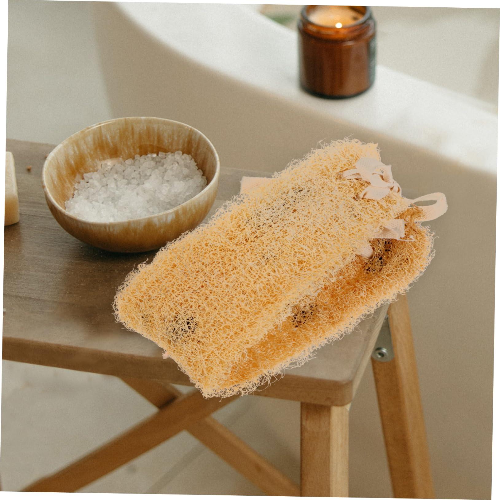 NOLITOY NOLITOY Loofah Bath Brush Cleaner Handle Gel Scrubber Bath Loofah for Pads Grout Washcloth Body Towel Dry Scratcher Hut Razor Boar Squeegee Air Exfoliating Sisal Sponge