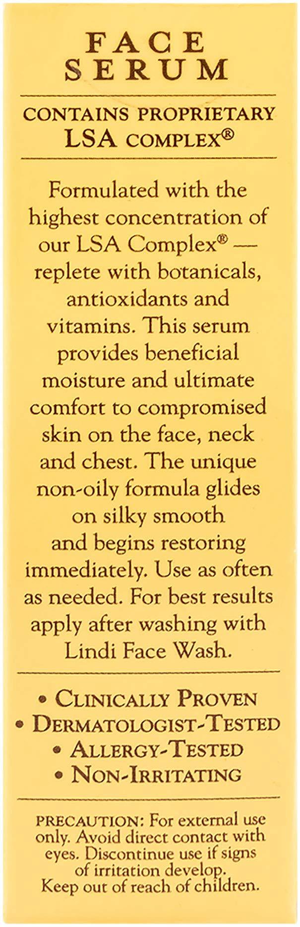 Lindi Skin LINDI SKIN Face Serum Citrus - Ultimate Moisture and Comfort To Restore Your Skin Immediately - Reduce Facial Rash, Redness, and Itching - Relieves Uncomfortable Effects of Chemo Rash (1 fl oz)