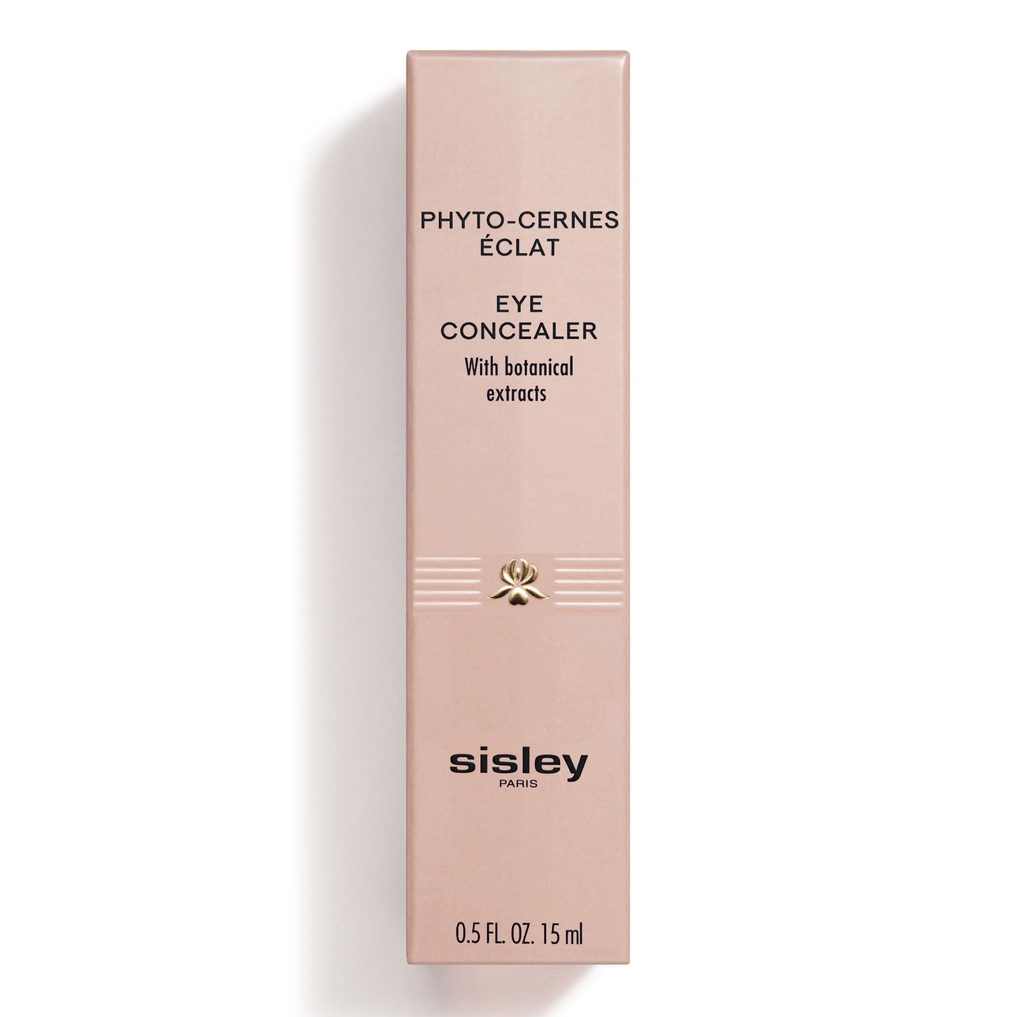 Sisley Paris Sisley Paris Phyto-Cernes Eclat, No. 2.5-15 mL - Eye Concealer - Tinted Anti-Dark Circles Product - Instantly Masks Dark Circles & Targets Puffiness - Natural, Long-Wear Finish - Includes Brush
