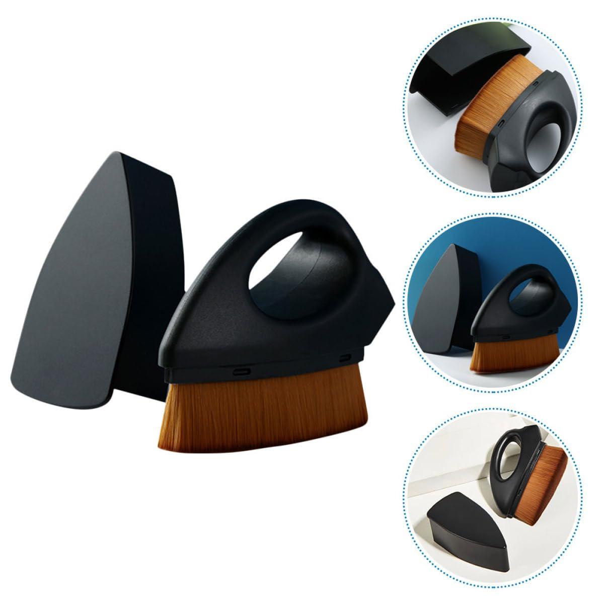 Gogogmee Gogogmee 2pcs Blush Brush Flat Top Powder Brush for Natural Foundation Application Soft Makeup Brush for Women