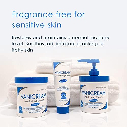 Vanicream Vanicream Moisturizing Skin Cream for Sensitive Skin 1lb (Pack of 8)8