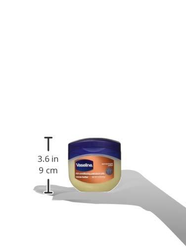 Unilever Vaseline Rich Conditioning Petroleum Jelly, Cocoa Butter 7.5 Ounce (Pack of 8)