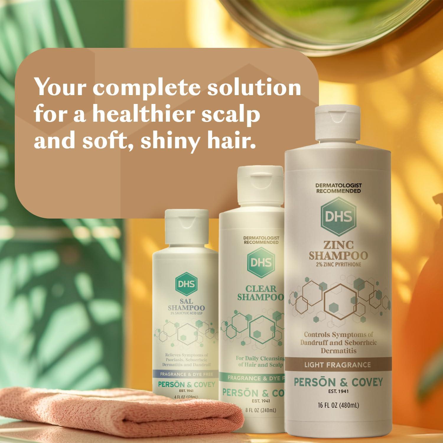 DHS DHS Zinc Shampoo, 16 Oz (Pack of 2)