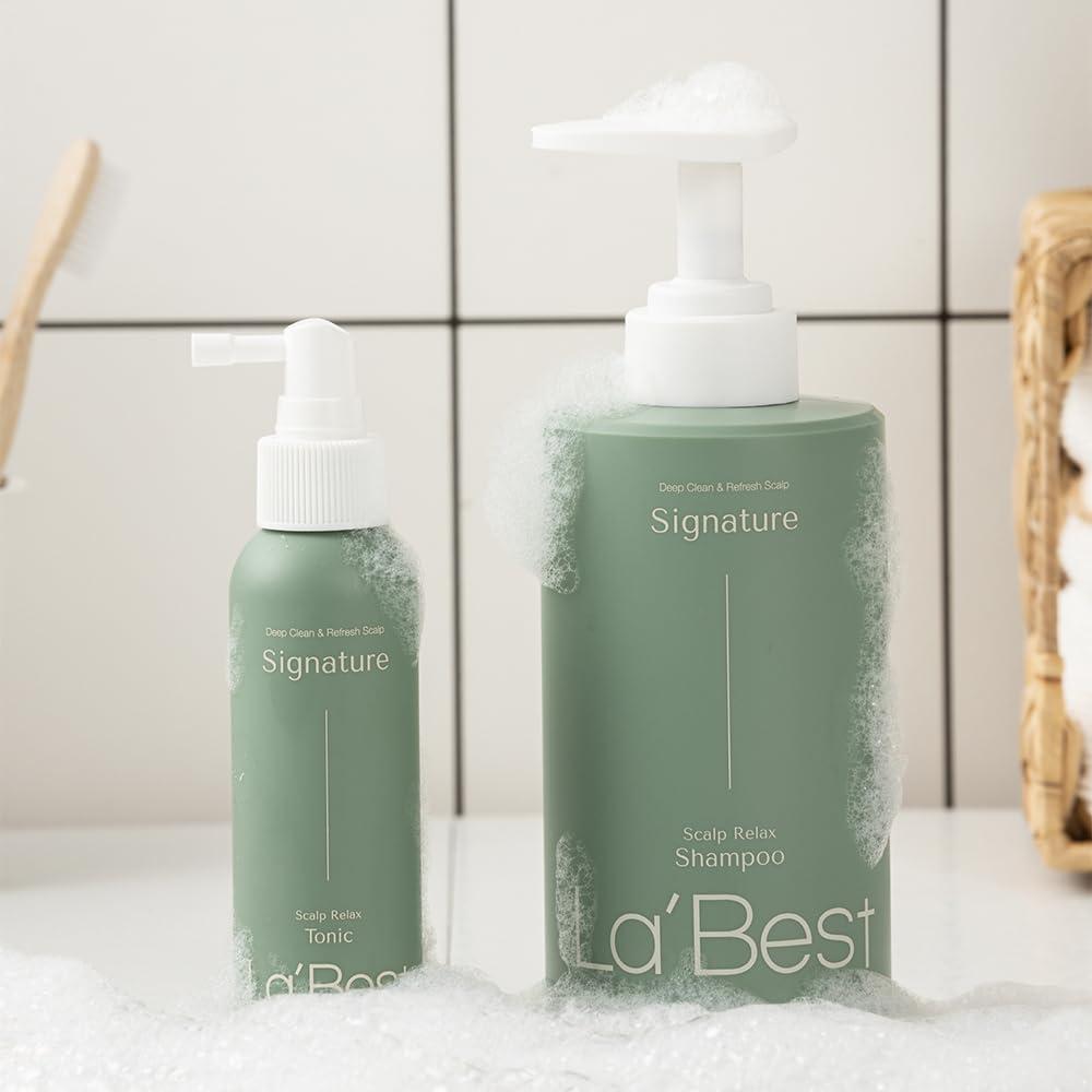 ZIOSTAND La\'Best Natural pH Balanced Shampoo for Scalp Care - Gentle Formula for Sensitive Skin - 500ml