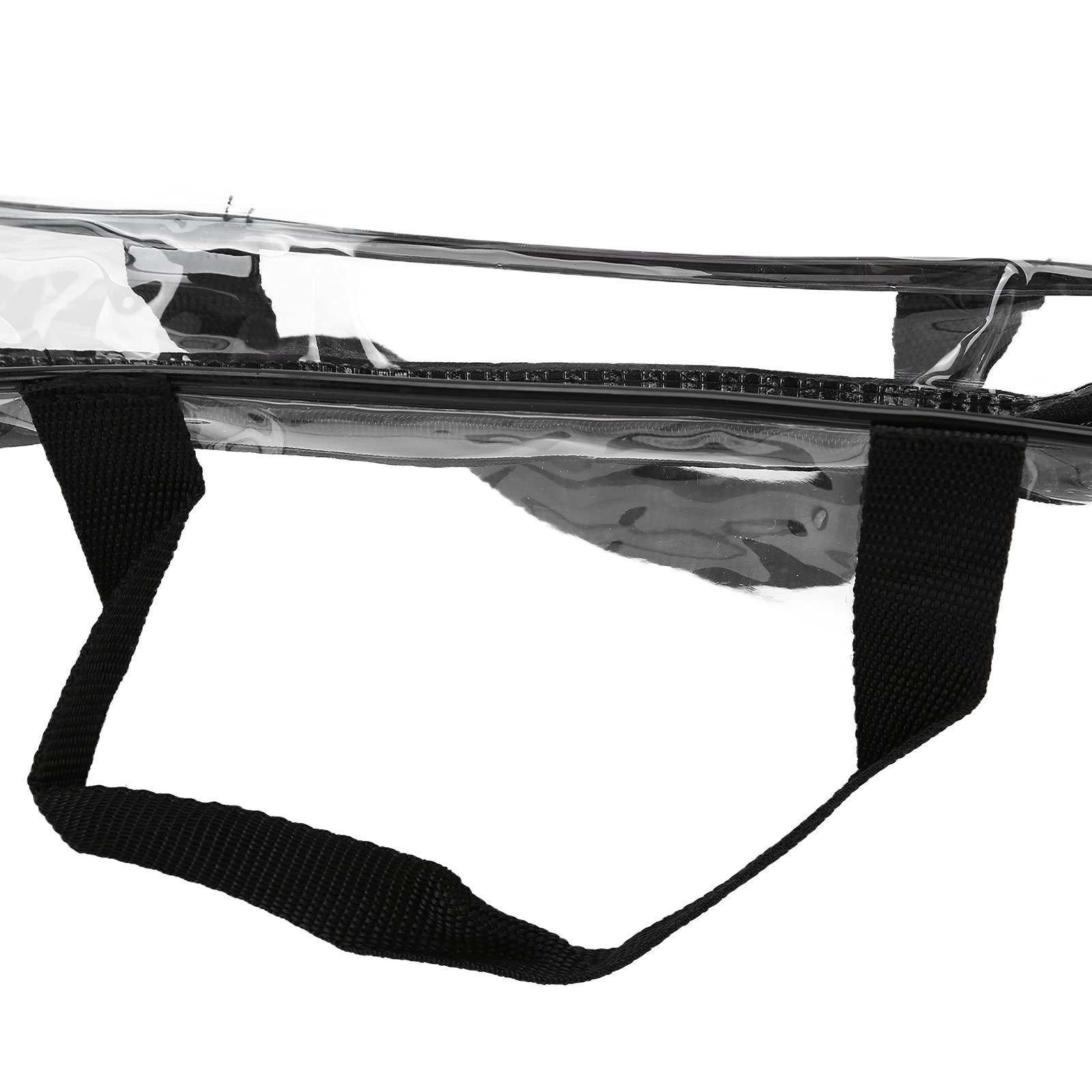 Uplory Uplory Makeup Bag, Cosmetic Bag Pvc Transparent Thickness Easy To Clean Ell Structured Sturdy Zip Fastener, 3Pcs Travel Toiletry Bag For Travel Gym Bathroom Bedroom Daily Carry