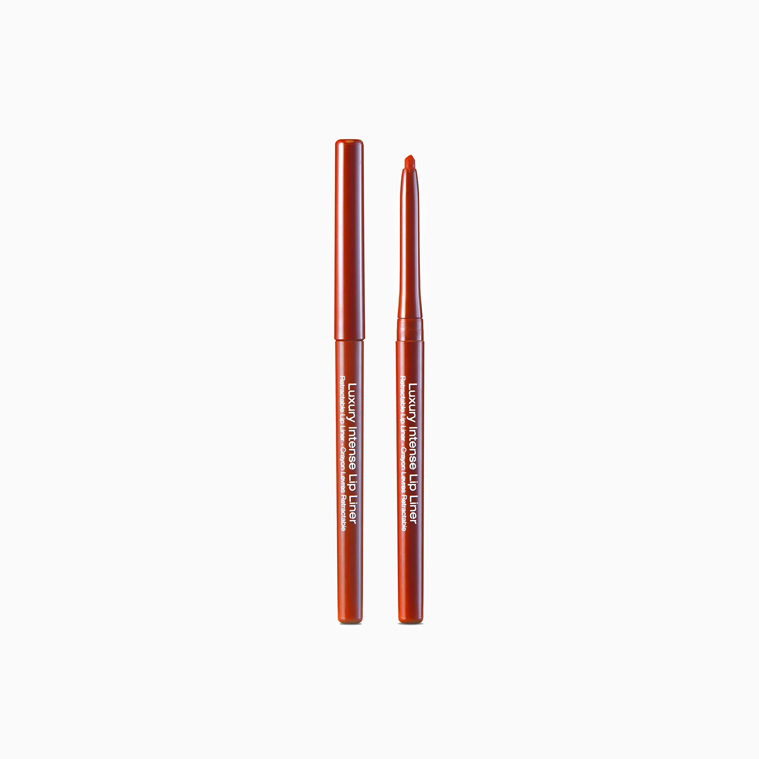kiss new york Kiss New York Luxury Intense Lip Liner 4 PACK (Dark Plum Purple, Deep Red, Bright Red, Black)