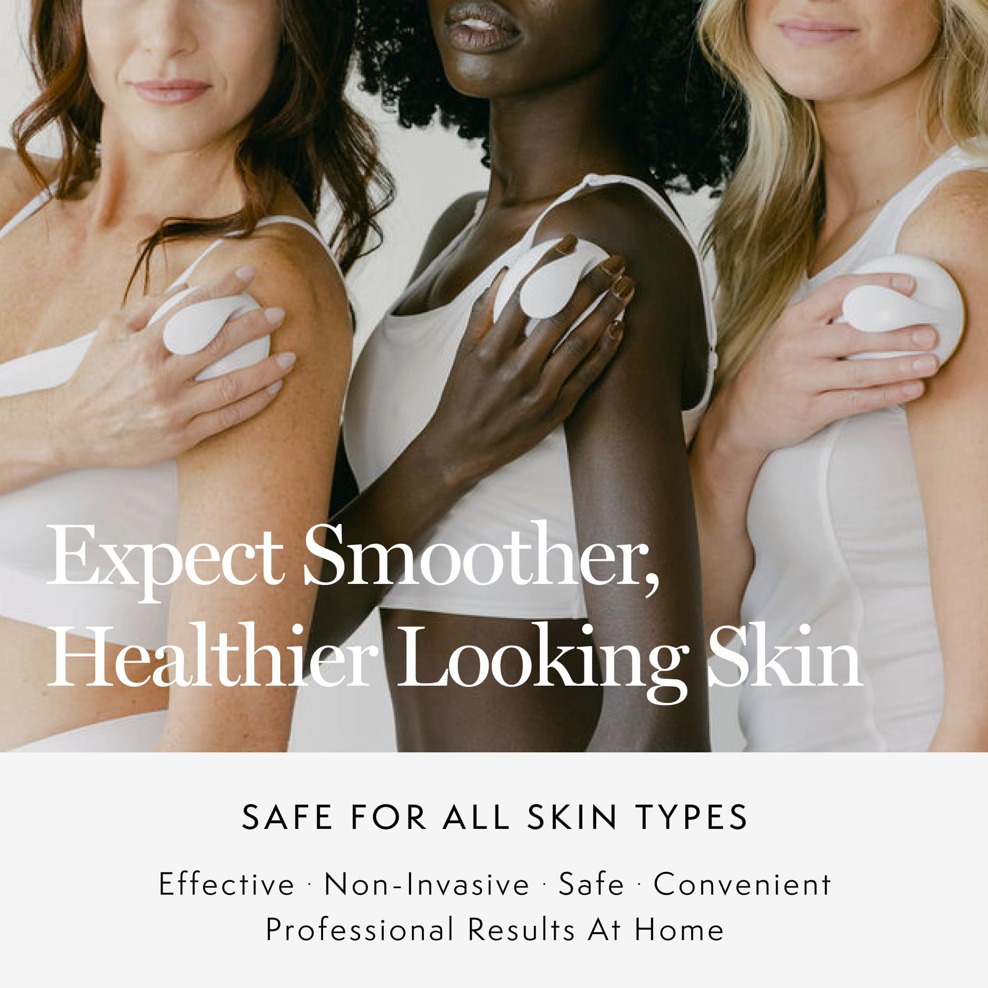 Luxene Beauty Luxene Beauty Firmaglow Body Microdermabrasion Device - Home Skin Care Tool for Anti-Aging, Skin Tightening, and Exfoliation - Diamond Surface - Spa Quality - All Skin Types