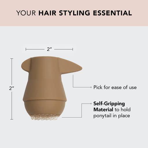 Kitsch Kitsch PONYFULL Ponytail Volume Enhancer, Spiral Hair Ties & Creaseless Hair Clips with Discount