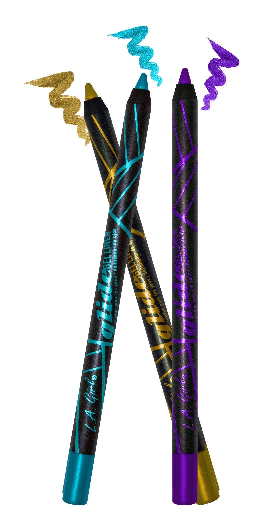 L.A. Girl L.A. Girl Glide Gel Eyeliner Pencil, Silver Streak GP368