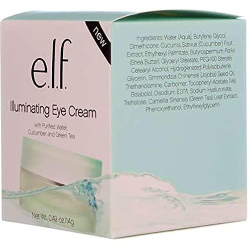 e.l.f. E. L. F. Eyes Lips Face Illuminating Eye Cream, 0.49 Oz