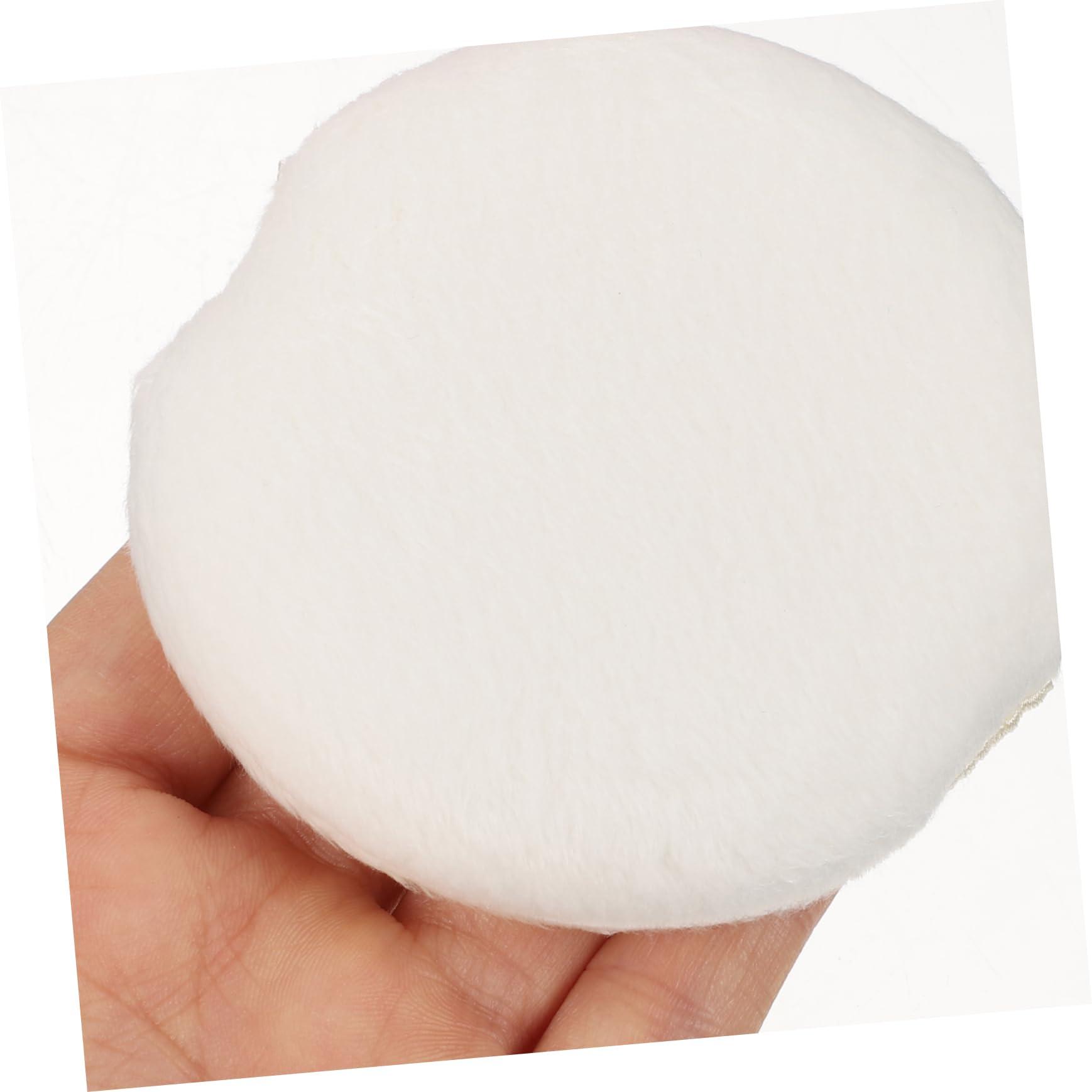 KOMBIUDA KOMBIUDA 2Pcs Loose Powder Puff Containers with Puffs Dusting Powder Boxes for Body Powder Travel-Friendly Cosmetic Puff for Home -go Use