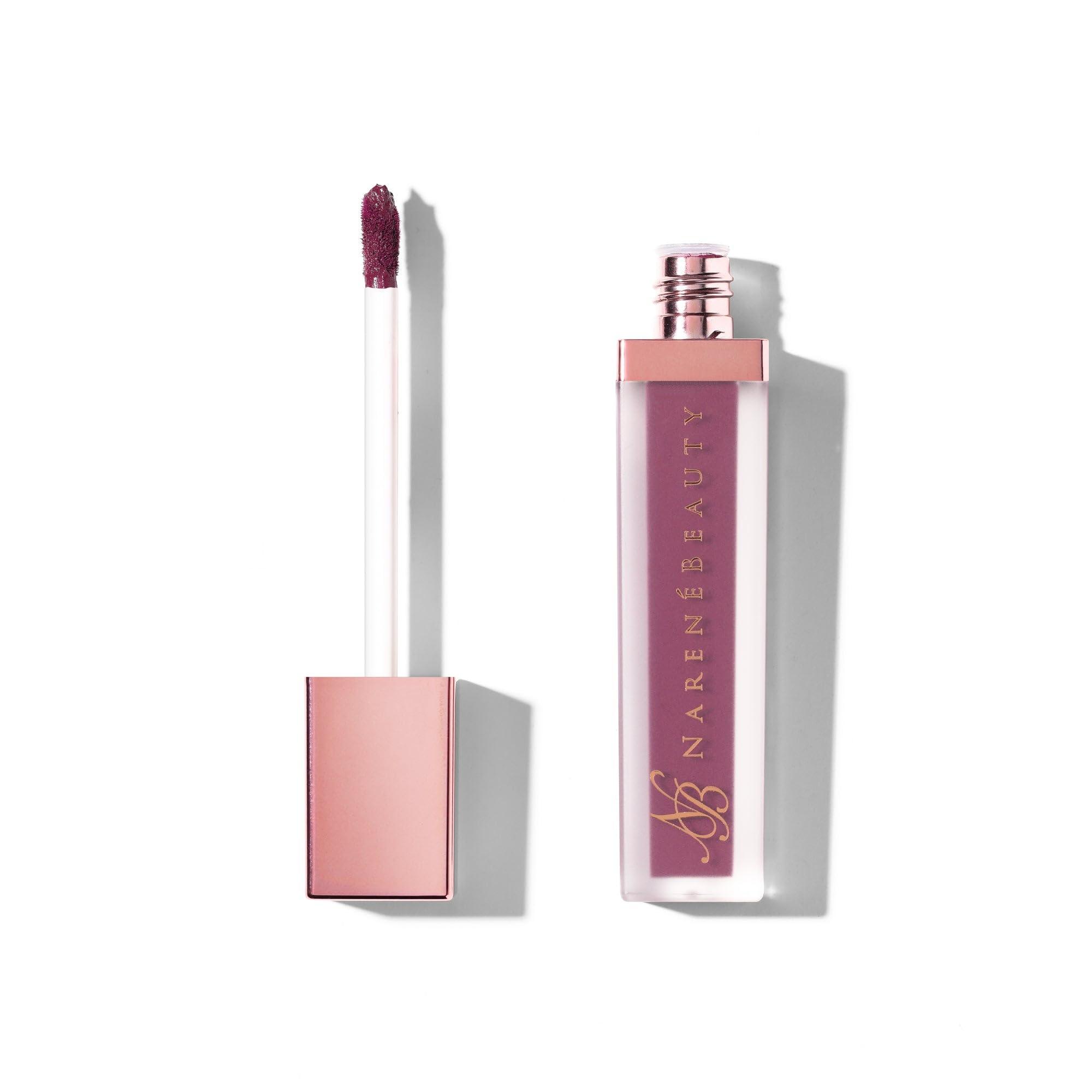 Naren Beauty Naren Beauty - Matte Liquid Lipstick, Cruelty Free, Vegan, Paraben Free - Made in Italy (VIOLETTA | Deep Wine)