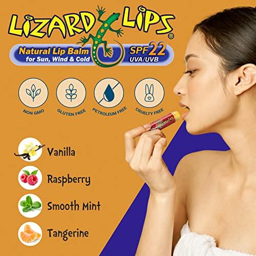 Lizard Lips Lizard Lips SPF 22 Lip Balm - Original Vanilla 4 Pack (4)