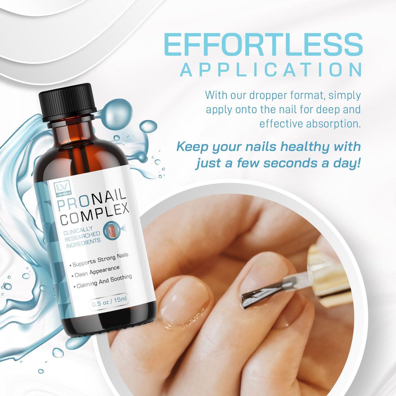 LIVORKA 3 Pack - ProNail Complex, Pronail, Pronail Complex Oil, ProNailComplex, Pro Nail, Pro Nail Complete, ProNailComplex 24, Pro Nail Complex for 3 Bottles for 90 Days