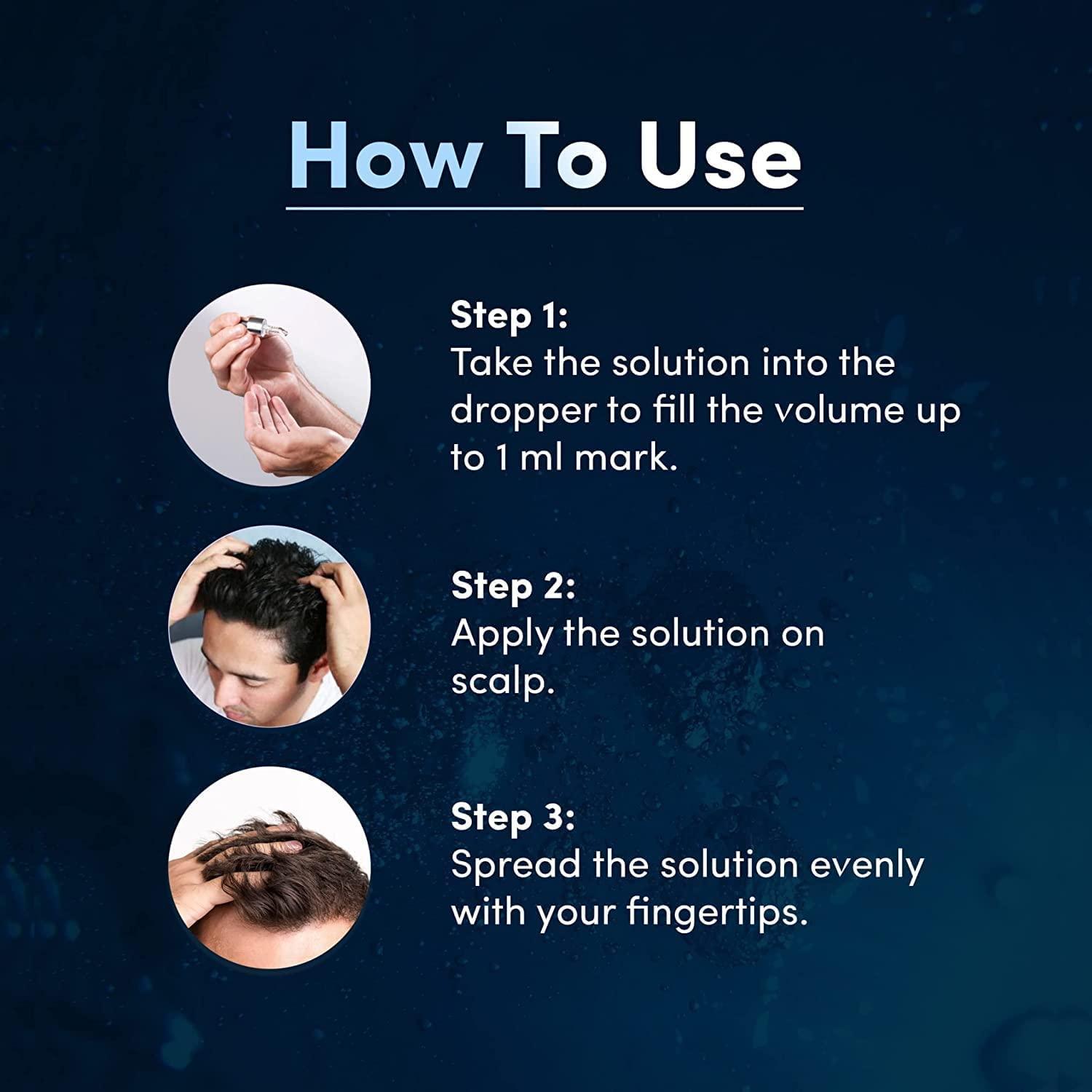 TARIN TARIN Man Matters DarkMax Hair & Beard Tonic 60 ml | 1% Darkenyl | Boosts Melanin Production for Naturally Pigmented, Healthy and Shiny Hair | Paraben Free, Silicone Free