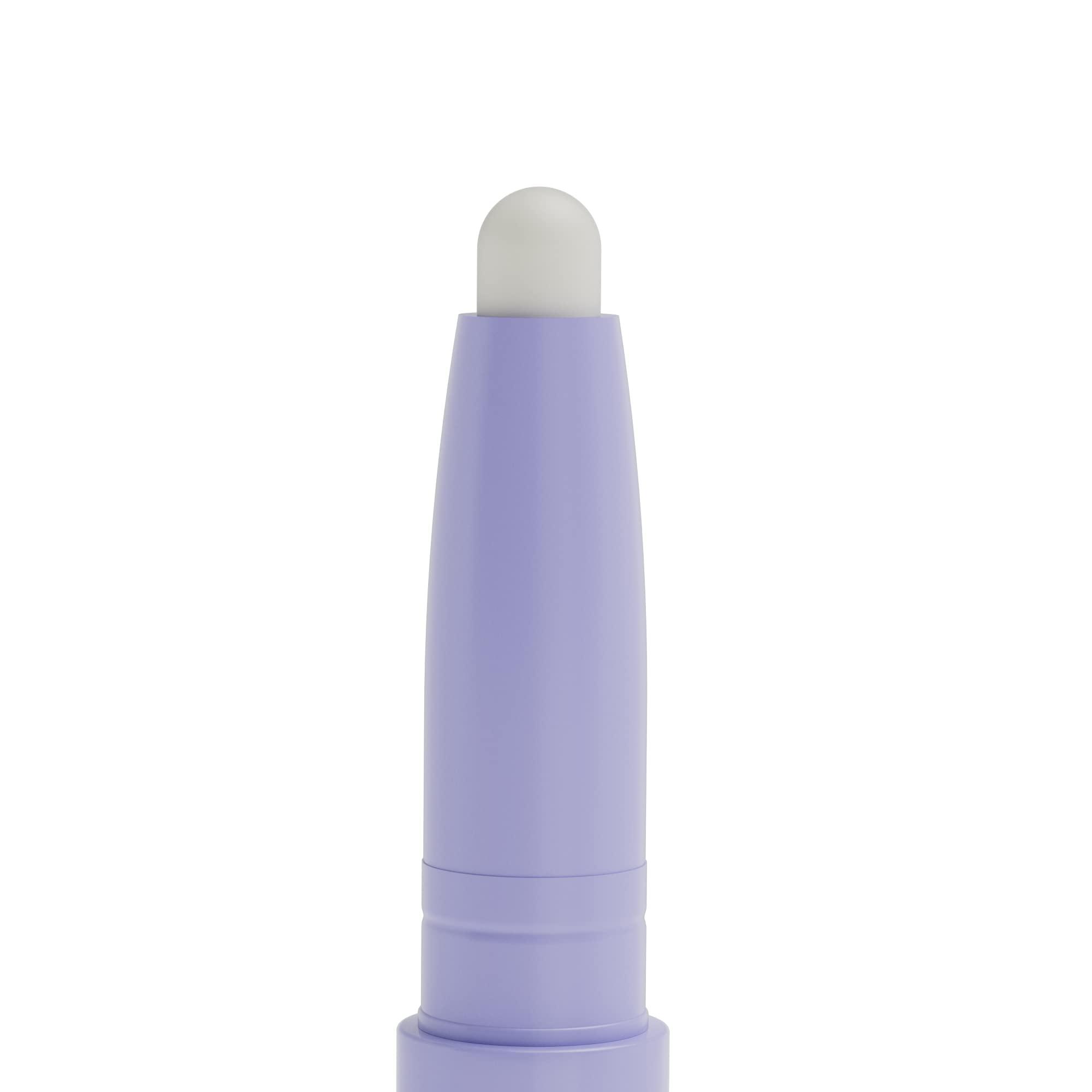 cirea cirea Egg White Clamshell PU Makeup Bag for Purse Portable Small Cosmetic Travel Bag for Women Cute Skincare Bag (Egg White)