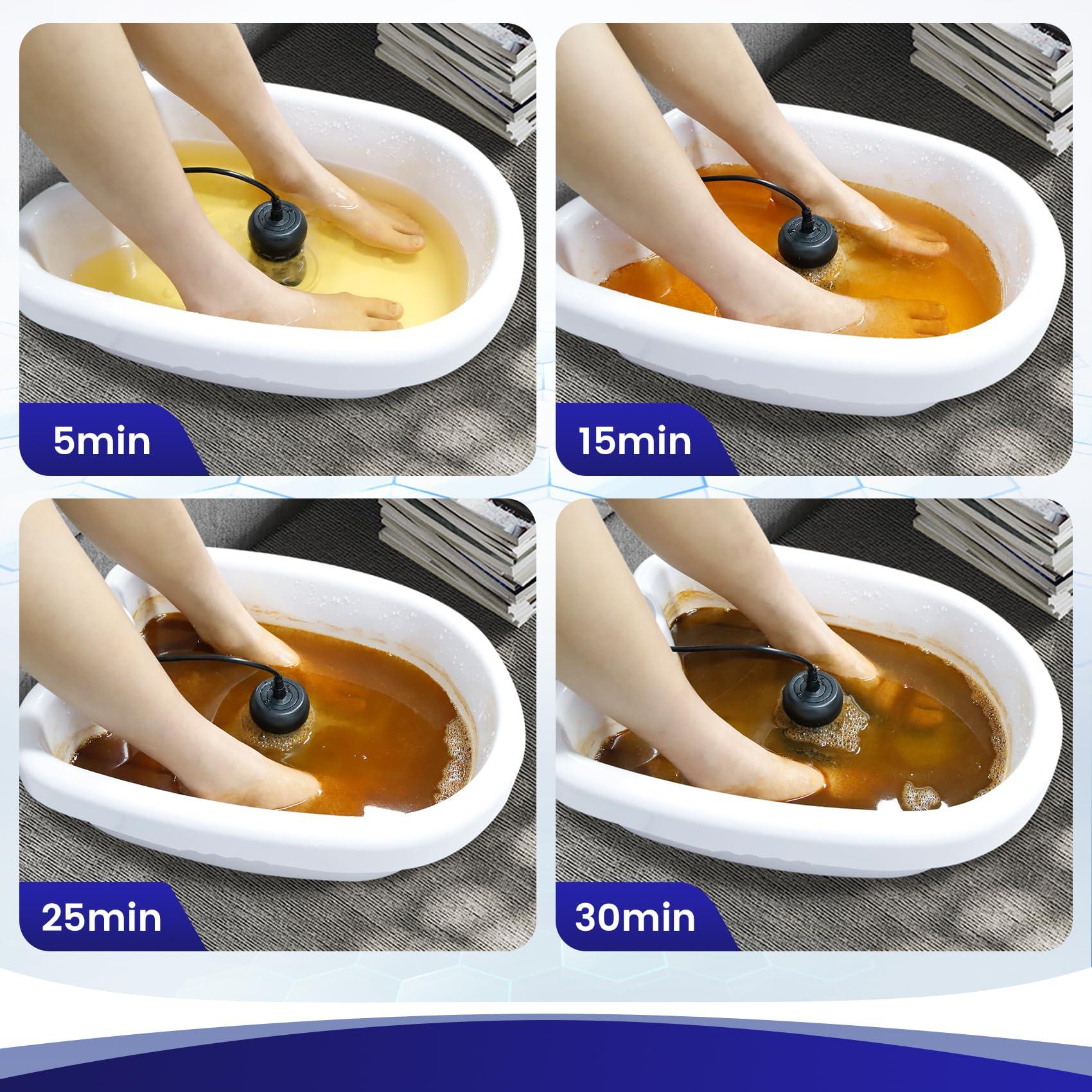 Lecaung Lecaung Ionic ion Detox Foot Machine, Dual Ionic Ion Detox Aqua Foot Spa Cleanse Machine with Mp3 Player