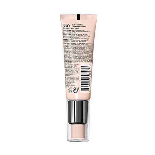 REVLON Revlon PhotoReady Candid Natural Finish Foundation, with Anti-Pollution, Antioxidant, Anti-Blue Light Ingredients, 310 Butterscotch, 0.75 fl. oz.