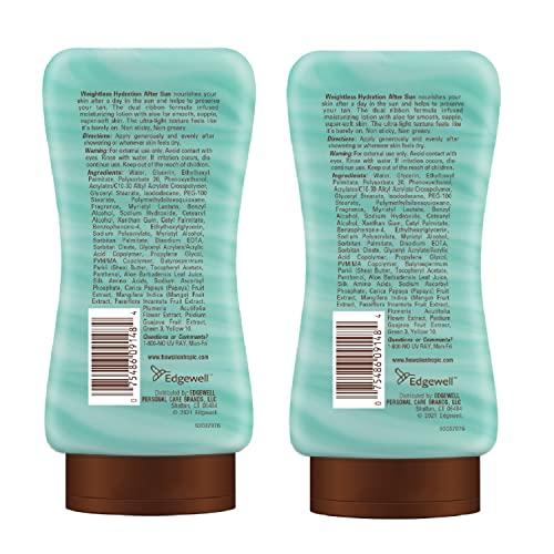 Hawaiian Tropic Hawaiian Tropic Weightless Hydration After Sun Lotion with Aloe, 6oz Twin Pack | Hawaiian Tropic Lotion, Moisturizing Lotion, After Sun Care, After Sun Moisturizer, 6oz each Twin Pack