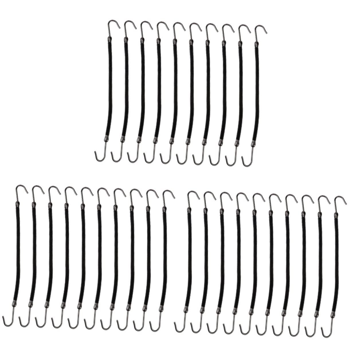 FRCOLOR FRCOLOR 120 Pcs Ponytail Elastic Bands Hook Bungee Hair Tie Hook Elastic Hair Bands Hooks Hair Cord Hair Ties with Hooks Bungee Bands Hair Hooks Rubber Bands Bulk Bride The Bubble Headgear