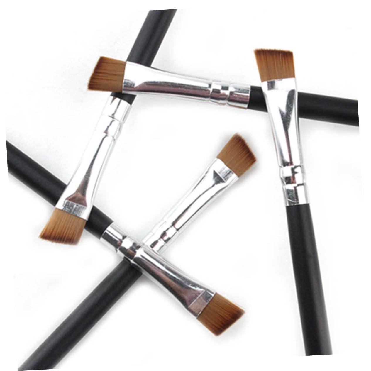 FOMIYES FOMIYES Angled Flat Eyebrow Brush 20 Pcs Eyebrow Combs Cosmetic Supplies Makeup